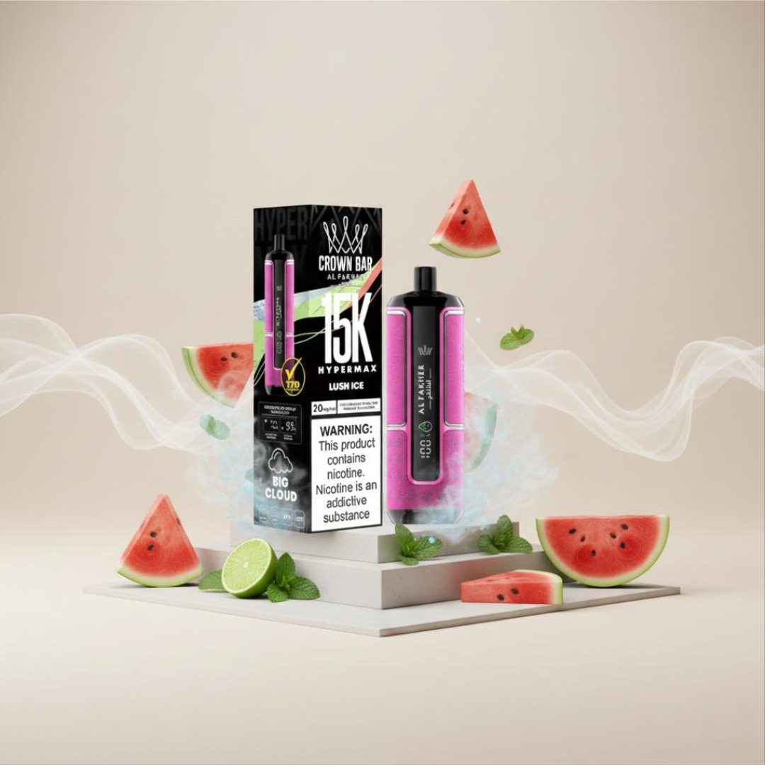 Al Fakher HyperMax 15K 0.6% vape device